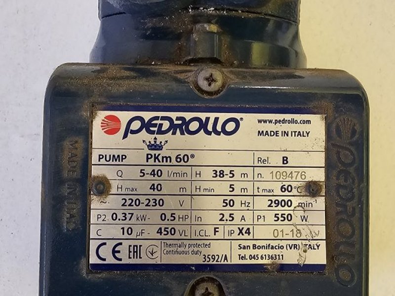 PEDROLLO PUMP