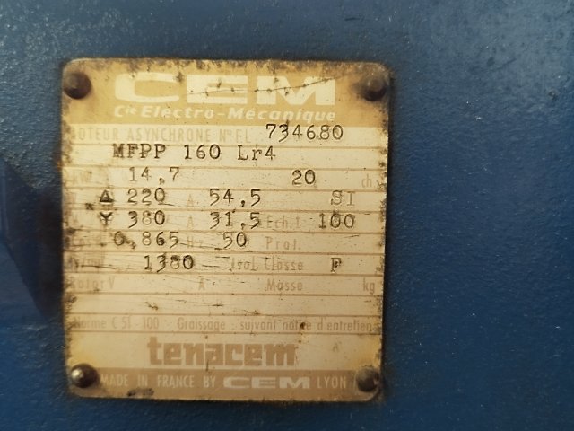 CEM MOTOR 14.7 KW