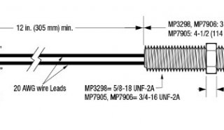 Dimensions Magnetic Pickup