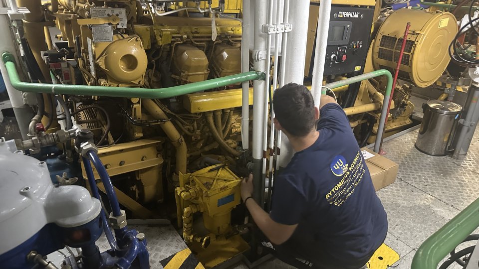 Main Engine technical support check safety signals and callibrate 