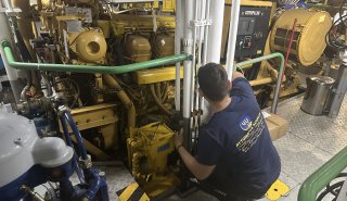 Main Engine technical support check safety signals and callibrate 